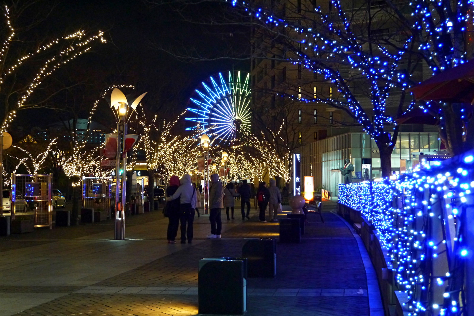 Kobe Harborland night view