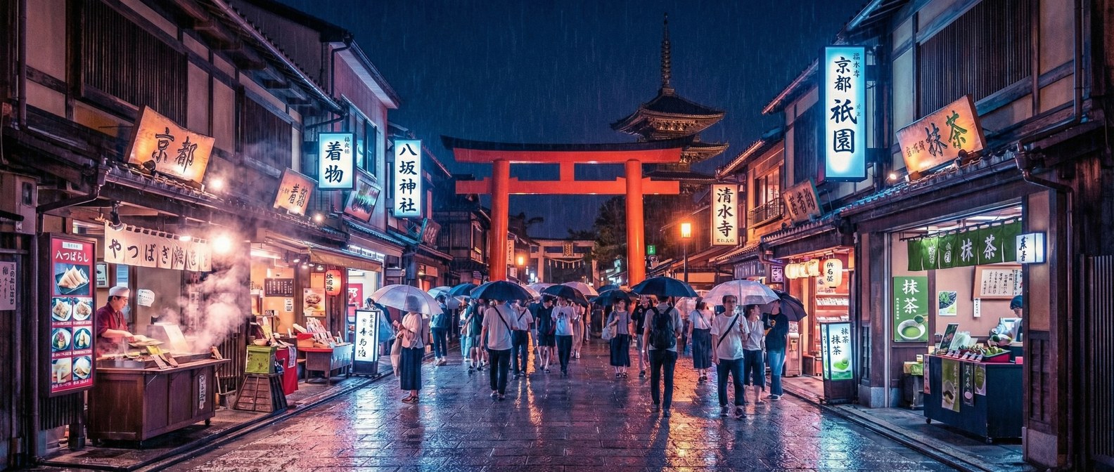 Kyoto area guide banner