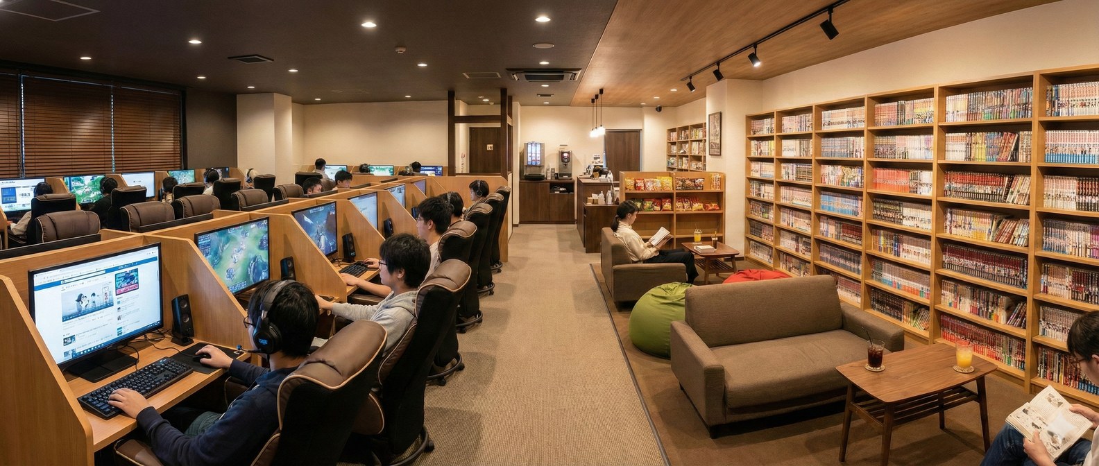 Internet cafés guide banner