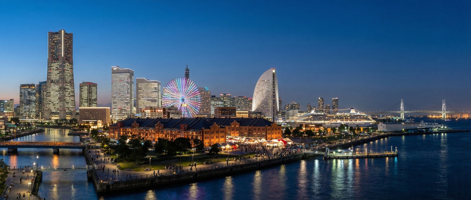 Yokohama area guide banner